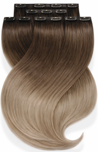 Rubin Extensions Clip-in Extensions – 100 % Human Hair - Dirty Blond – Diamond Line