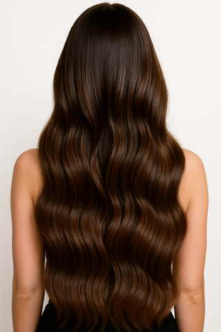 EXCELLENCE LINE Extensions adhésives Chestnut Flash Brown